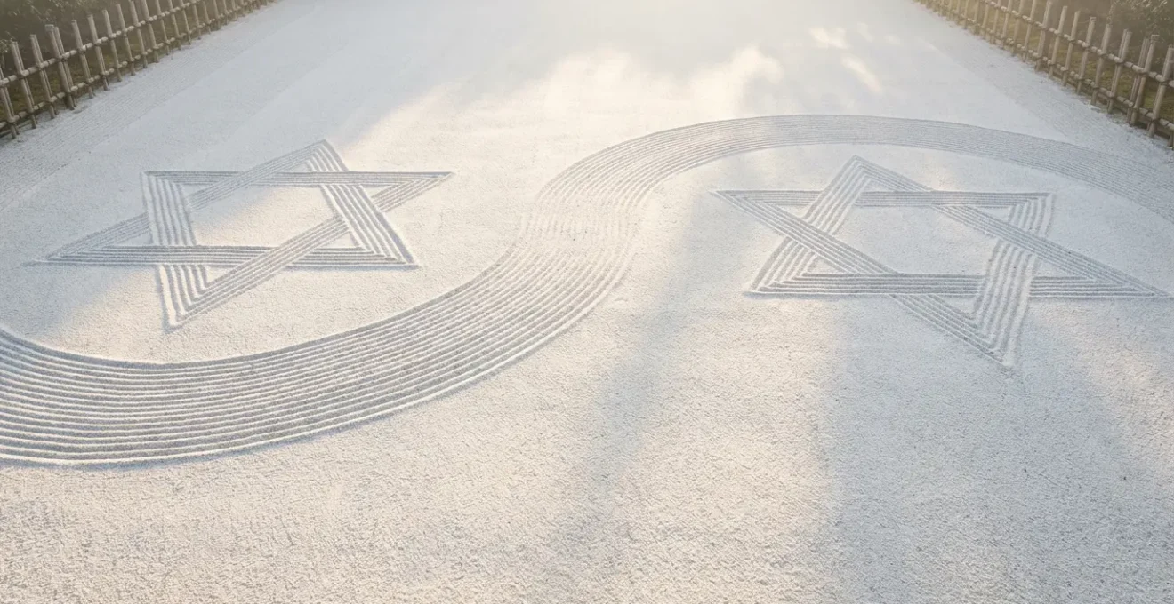 Diagramma che mostra la trasformazione di un esagramma con linee mobili in un nuovo esagramma