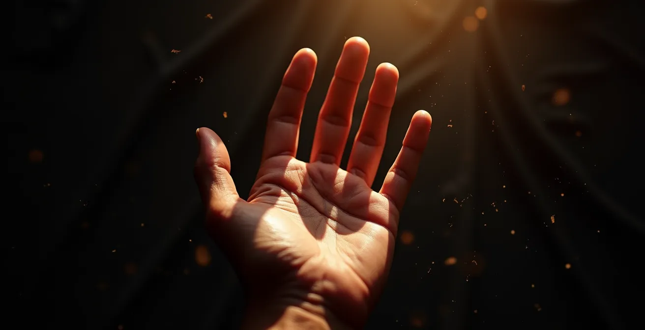 Mappa dei monti sulla mano con evidenza su Monte del Sole e Monte di Marte